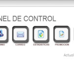 Panel mantenimiento web