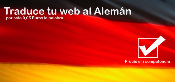 Traducción Web Alemán